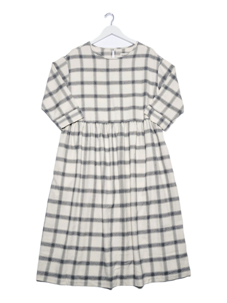 Burgs Sampford Womens Oversized Check Dress - Image 5 of 5 Burgs Sampford Womens Oversized Check Dress - Image 5 of 5