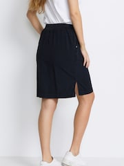 Kaffe Naya Knee Length Tie Waist 100% Cotton Skirt - Image 2 of 4