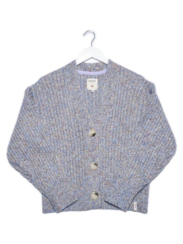 Burgs Meeth Womens Short Boxy Cardigan - Image 6 of 6