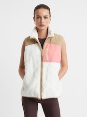 The Upside Quilted Patchwork Gilet - Image 3 of 4