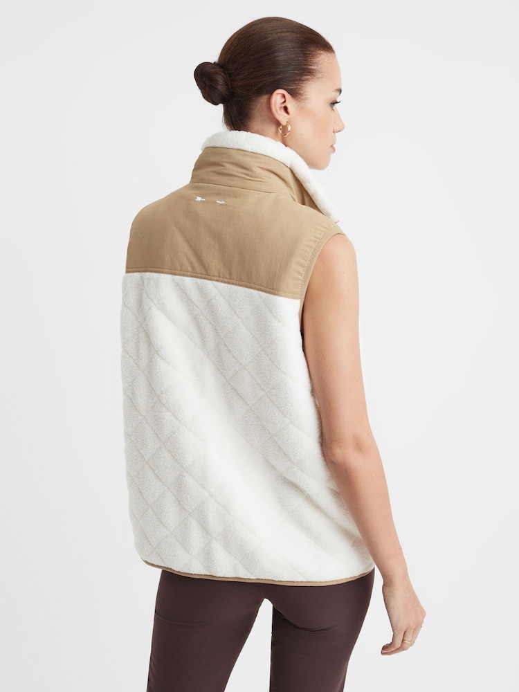 The Upside Quilted Patchwork Gilet - Image 4 of 4