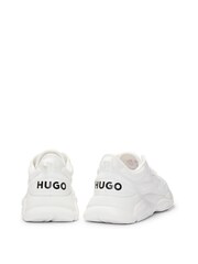 HUGO White Chunky Logo Trainers - Image 3 of 3
