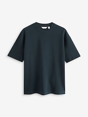 Navy Blue/Pink/Ecru Relaxed Fit Heavyweight T-Shirts 3 Pack - Image 8 of 12