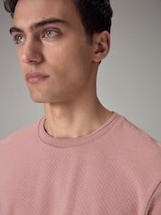 Pink Textured T-Shirt - Image 5 of 7