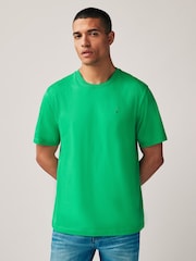 Blue/Green/Pink/Orange 100% Cotton T-Shirts 4 Pack - Image 5 of 10