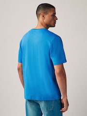 Blue/Green/Pink/Orange 100% Cotton T-Shirts 4 Pack - Image 8 of 10