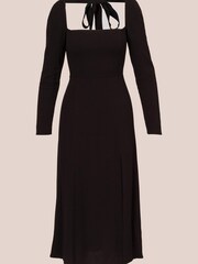 Черное платье из крепа Adrianna Papell - Image 7 of 7