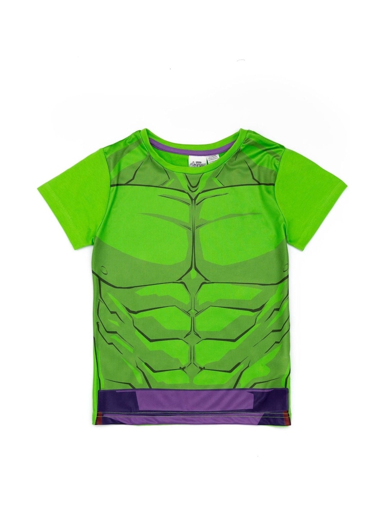 Vanilla Underground Green Boys Licensing Short 100% Cotton Pyjamas - Image 2 of 6 Vanilla Underground Green Boys Licensing Short 100% Cotton Pyjamas - Image 2 of 6