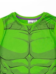 Vanilla Underground Green Boys Licensing Short 100% Cotton Pyjamas - Image 4 of 6