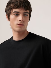 Blue/Black/Neutral Relaxed Fit Heavyweight T-Shirts 3 Pack - Image 2 of 12