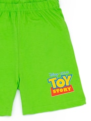 Vanilla Underground Green Boys Licensing Short 100% Cotton Pyjamas - Image 5 of 5