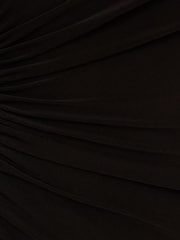 Adrianna Papell Jersey Midi Black Dress - Image 7 of 7