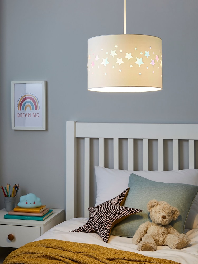 glow White Stars Iridescent Easyfit Shade - Image 1 of 4