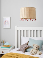 glow Natural Rattan Pom Pom Easyfit Shade - Image 2 of 4