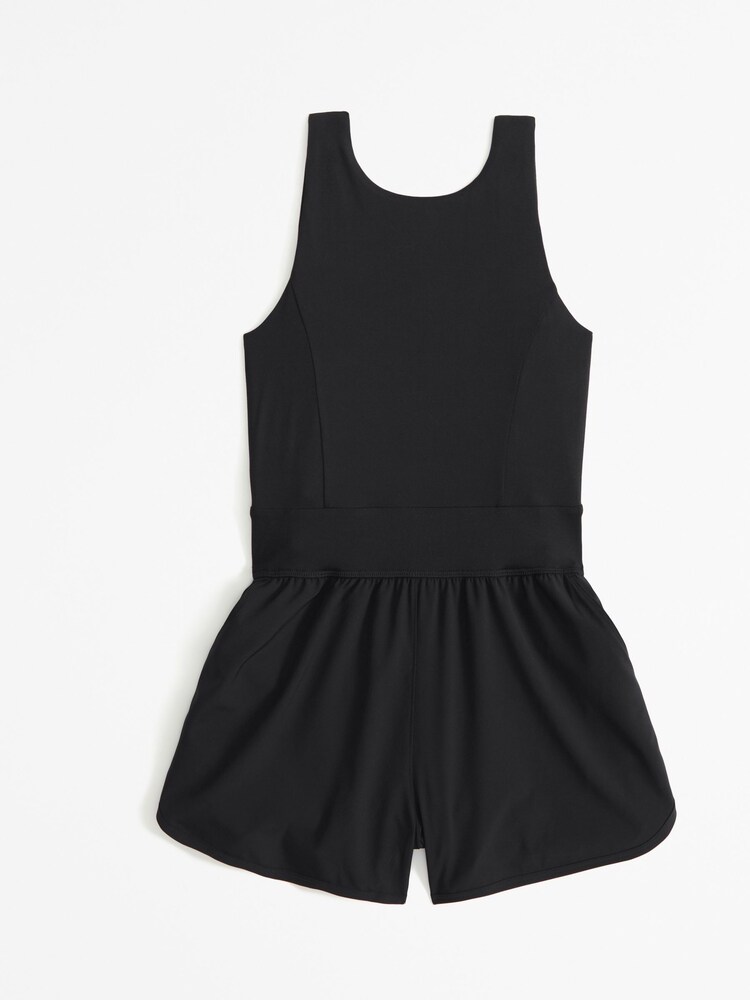 Abercrombie & Fitch Active Sports Romper Svart Playsuit - Bild 1 av 1 Abercrombie & Fitch Active Sports Romper Svart Playsuit - Bild 1 av 1