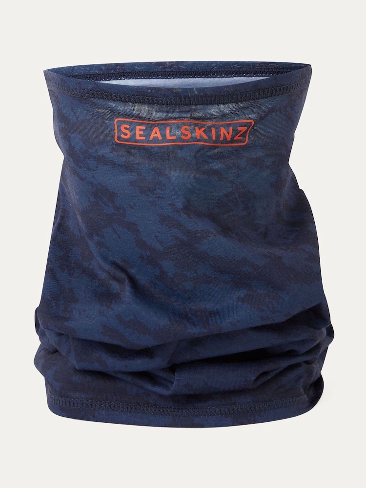 Azul marino - Bufanda impermeable Harpley de Sealskinz - Imagen 1 de 1
