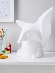 glow White Fox Table Lamp - Image 2 of 4
