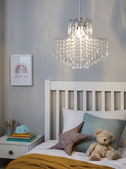 glow Chrome Acrylic Droplet Easyfit Ceiling Light - Image 1 of 4