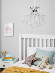 glow Chrome Acrylic Droplet Easyfit Ceiling Light - Image 2 of 4