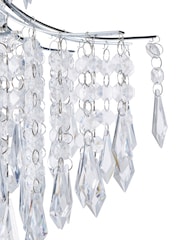 glow Chrome Acrylic Droplet Easyfit Ceiling Light - Image 4 of 4