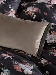Graham & Brown Brown Fringe Opulence Feather Filled Cushion - Image 2 of 4