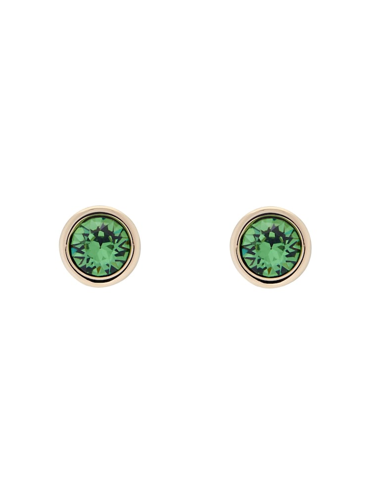 Ted Baker Gold SINAA: Crystal Stud Earrings - Image 1 of 4