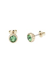 Ted Baker Gold SINAA: Crystal Stud Earrings - Image 2 of 4