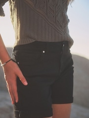 Black Denim Boy Short - Image 4 of 6