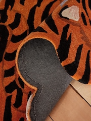 Cath Kidston Orange Trixie Tiger Rug - Image 5 of 6