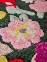 Cath Kidston Floral Harmony Ditsy Floral Wool Rug - Image 4 of 6