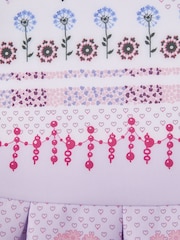 Reiss Lilac Lana 9-13 yrs Scuba Floral Print Dress - Image 6 of 6