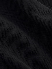 Self. Black Long Sleeve Waffle Top - Image 7 of 7