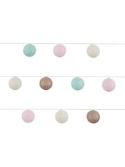 glow Pom Pom String Lights - Image 3 of 5