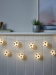 glow White Football String Lights - Image 1 of 4