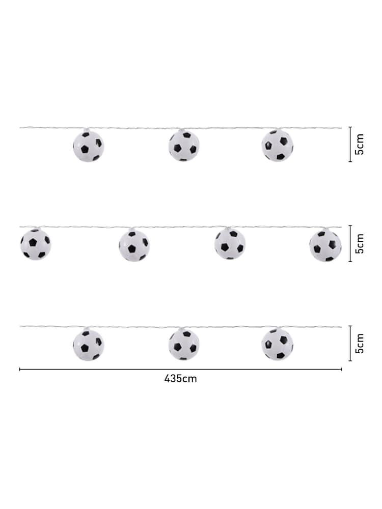 glow White Football String Lights - Image 5 of 5 glow White Football String Lights - Image 5 of 5