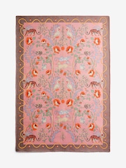 Cath Kidston Pink Flowers and Friends Woven Rug - Image 8 of 8