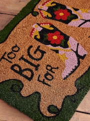 Cath Kidston Too Big For Your Boots Slogan Doormat - Image 3 of 5