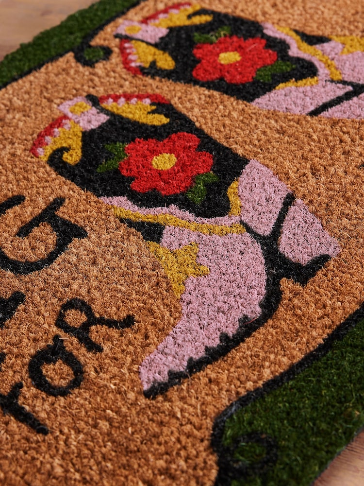Cath Kidston Too Big For Your Boots Slogan Doormat - Image 5 of 5
