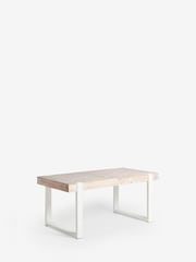 White Jefferson Pine Dining Table - Image 5 of 9