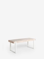 White Jefferson Pine Dining Table - Image 6 of 9