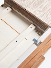 White Jefferson Pine Dining Table - Image 8 of 9