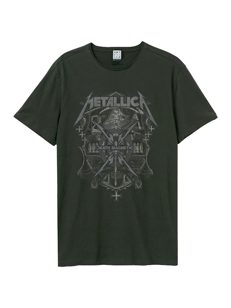 Amplified 100% Cotton Metallica Death Magnetic Black T-Shirt - Image 1 of 1