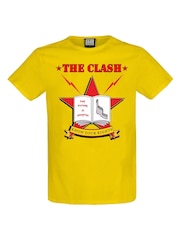 Amplified Yellow 100% Cotton The Clash Know Your Rights T-Shirt - Image 1 of 2