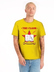 Amplified Yellow 100% Cotton The Clash Know Your Rights T-Shirt - Image 2 of 2