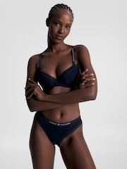 Tanga din dantela cu logo tonal Tommy Hilfiger - Image 3 of 4