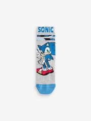 Sonic Gaming License Cotton Rich Socks 3 Pack - Image 4 of 5