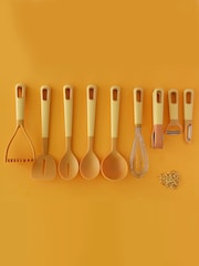 eKu Set of 9 Yellow Kitchen Utensils - Image 2 of 3
