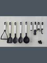 eKu Set of 9 Grey Kitchen Utensils - Image 3 of 3