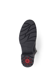 Pavers Black Pavers Chunky Buckle Detail Black Ankle Boots - Image 4 of 5