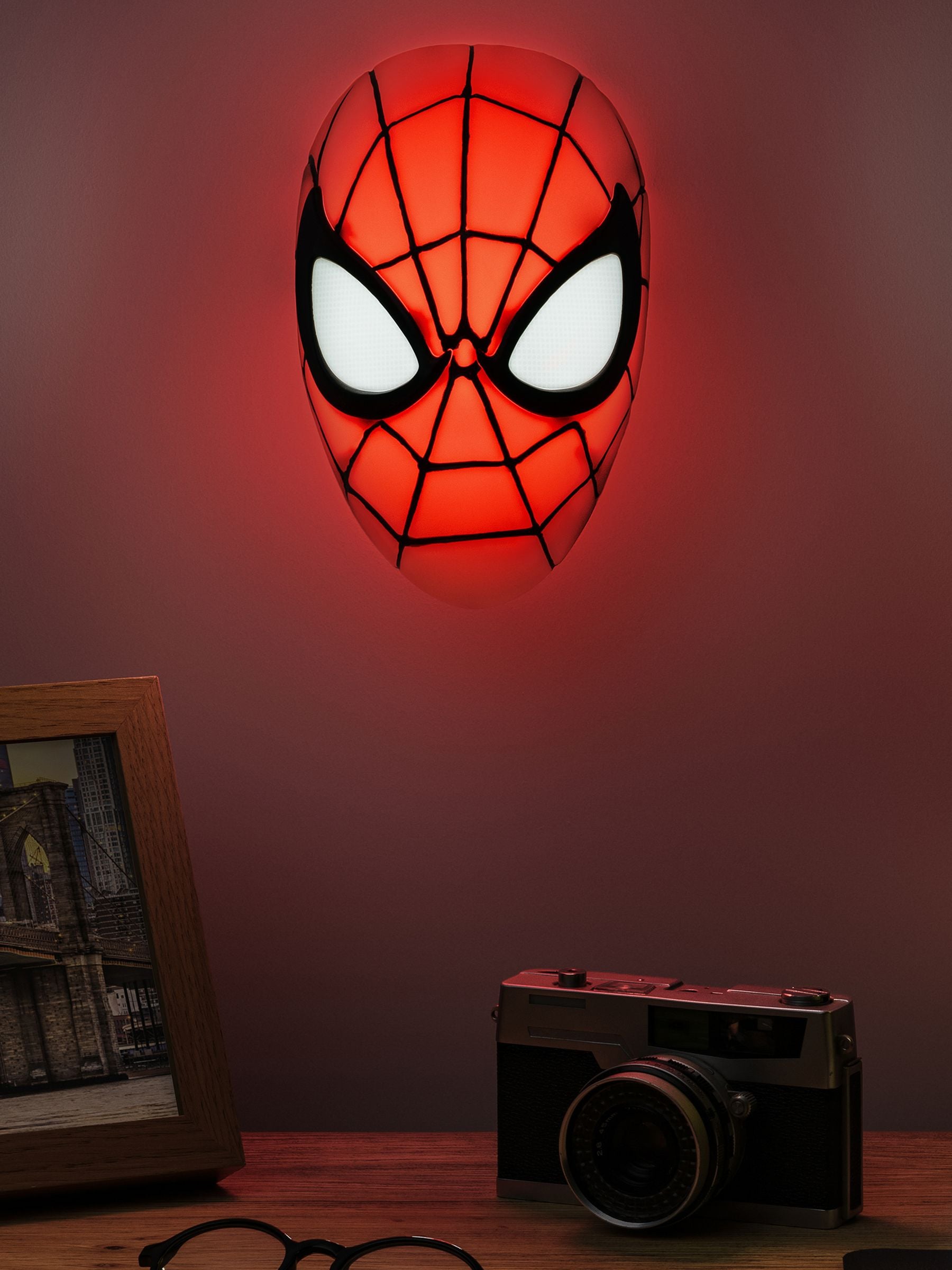 Spiderman wall lamp on sale